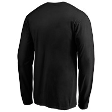 Seattle Kraken Black Primary Logo Long Sleeve T-Shirt