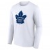 Футболка с длинным рукавом Toronto Maple Leafs Primary Logo - White