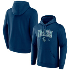 Seattle Kraken Deep Sea Blue Dynasty Pullover Hoodie
