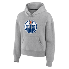 Женская толстовка Edmonton Oilers Fanatics Heather Gray Essential Женская толстовка Edmonton Oilers Fanatics Heather Gray Essential