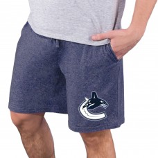Vancouver Canucks Concepts Sport Quest Knit Jam Shorts - Navy