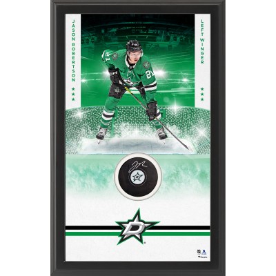 Халат Шайба Jasonrtson Dallas Stars Autographed Fanatics Authentic Framed Shadowbox