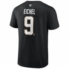 Чемпионская футболка Jack Eichel Vegas Golden Knights 2023 Stanley Cup Champions Authentic Stack Player - Black