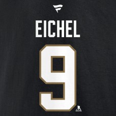 Чемпионская футболка Jack Eichel Vegas Golden Knights 2023 Stanley Cup Champions Authentic Stack Player - Black