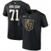 Чемпионская футболка William Karlsson Vegas Golden Knights 2023 Stanley Cup Champions Authentic Stack Player - Black