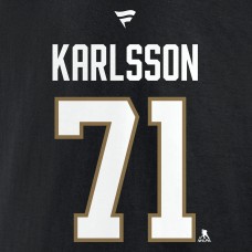 Чемпионская футболка William Karlsson Vegas Golden Knights 2023 Stanley Cup Champions Authentic Stack Player - Black