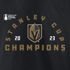Чемпионская футболка Vegas Golden Knights 2023 Stanley Cup Champions Jersey Roster - Black