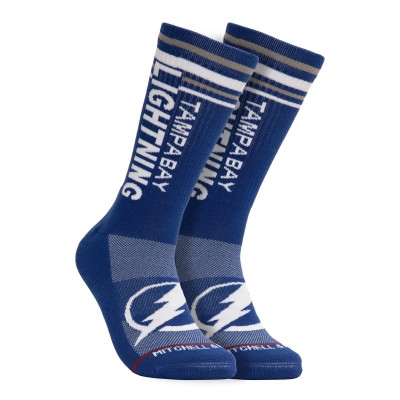Носки Tampa Bay Lightning Mitchell & Ness Power Play Crew - Blue