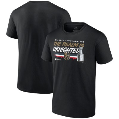 Чемпионская футболка Vegas Golden Knights 2023 Stanley Cup Champions Hometown DNA - Black