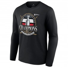 Чемпионская футболка Vegas Golden Knights 2023 Stanley Cup Champions Rally Cry - Black