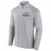 Vegas Golden Knights 2023 Stanley Cup Champions Striated Quarter-Zip Pullover Top - Heather Gray