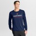 Футболка с длинным рукавом Florida Panthers Fanatics Navy Authentic Pro Rink Tech