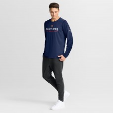 Футболка с длинным рукавом Florida Panthers Fanatics Navy Authentic Pro Rink Tech