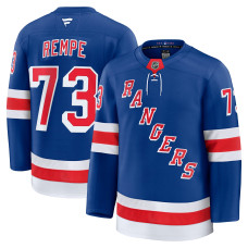 Джерси New York Rangers Matt Rempe Fanatics Blue Home Premium