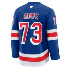 Джерси New York Rangers Matt Rempe Fanatics Blue Home Premium
