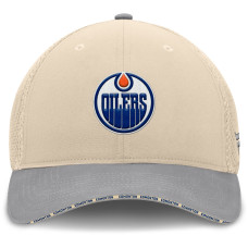 Бейсболка Edmonton Oilers Fanatics Tan Fundamentals Span