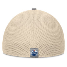 Бейсболка Edmonton Oilers Fanatics Tan Fundamentals Span