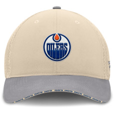 Бейсболка Edmonton Oilers Fanatics Tan Fundamentals Span