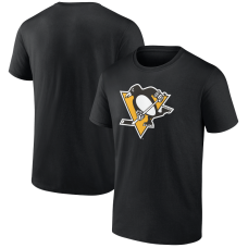 Футболка Pittsburgh Penguins Logo Athletic Black Essential