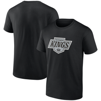 Футболка Los Angeles Kings Logo Athletic Black Essential