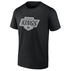 Футболка Los Angeles Kings Logo Athletic Black Essential Футболка Los Angeles Kings Logo Athletic Black Essential