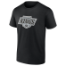 Футболка Los Angeles Kings Logo Athletic Black Essential