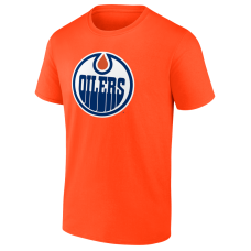 Футболка Edmonton Oilers Logo Athletic Orange Essential