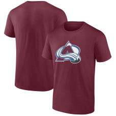 Colorado Avalanche Logo Athletic Burgundy Essential T-Shirt Colorado Avalanche Logo Athletic Burgundy Essential T-Shirt