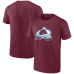 Colorado Avalanche Logo Athletic Burgundy Essential T-Shirt