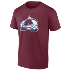 Colorado Avalanche Logo Athletic Burgundy Essential T-Shirt Colorado Avalanche Logo Athletic Burgundy Essential T-Shirt