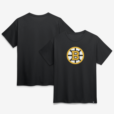 Футболка Boston Bruins Logo Athletic Black Essential