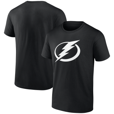 Футболка Tampa Bay Lightning Logo Athletic Black Essential