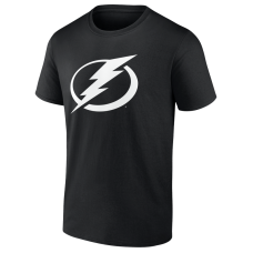 Футболка Tampa Bay Lightning Logo Athletic Black Essential Футболка Tampa Bay Lightning Logo Athletic Black Essential
