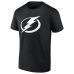 Футболка Tampa Bay Lightning Logo Athletic Black Essential