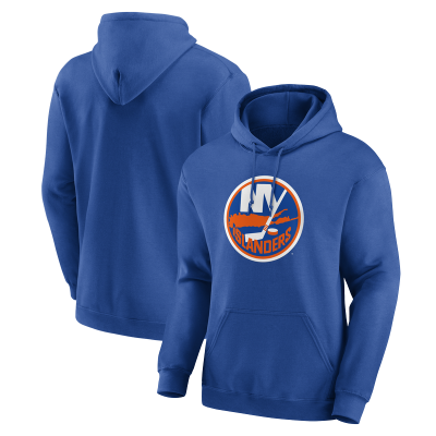 New York Islanders Logo Athletic Royal Essential Hoodie