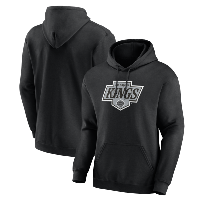 Los Angeles Kings Logo Athletic Black Essential Hoodie
