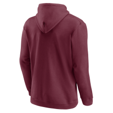 Colorado Avalanche Logo Athletic Burgundy Essential Hoodie