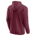 Colorado Avalanche Logo Athletic Burgundy Essential Hoodie