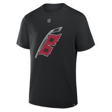 Футболка Carolina Hurricanes Seth Jarvis Fanatics Black Authentic Stack Name & Number Футболка Carolina Hurricanes Seth Jarvis Fanatics Black Authentic Stack Name & Number