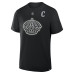 Los Angeles Kings Anze Kopitar Fanatics Black Authentic Stack Name & Number T-Shirt