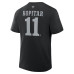 Los Angeles Kings Anze Kopitar Fanatics Black Authentic Stack Name & Number T-Shirt