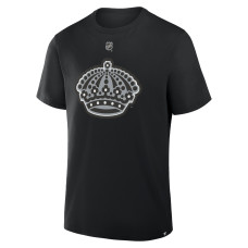 Los Angeles Kings Drew Doughty Fanatics Black Authentic Stack Name & Number T-Shirt Los Angeles Kings Drew Doughty Fanatics Black Authentic Stack Name & Number T-Shirt