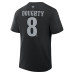 Los Angeles Kings Drew Doughty Fanatics Black Authentic Stack Name & Number T-Shirt
