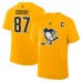 Pittsburgh Penguins Sidney Crosby Fanatics Gold Authentic Stack Name & Number T-Shirt Pittsburgh Penguins Sidney Crosby Fanatics Gold Authentic Stack Name & Number T-Shirt