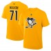 Pittsburgh Penguins Evgeni Malkin Fanatics Gold Authentic Stack Name & Number T-Shirt Pittsburgh Penguins Evgeni Malkin Fanatics Gold Authentic Stack Name & Number T-Shirt