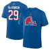 Colorado Avalanche Nathan MacKinnon Fanatics Blue Authentic Stack Name & Number T-Shirt Colorado Avalanche Nathan MacKinnon Fanatics Blue Authentic Stack Name & Number T-Shirt