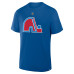 Colorado Avalanche Cale Makar Fanatics Blue Authentic Stack Name & Number T-Shirt