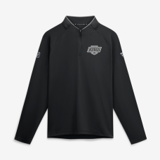 Пуловер Los Angeles Kings Fanatics Black Authentic Pro Rink Lightweight Пуловер Los Angeles Kings Fanatics Black Authentic Pro Rink Lightweight