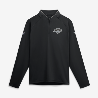 Пуловер Los Angeles Kings Fanatics Black Authentic Pro Rink Lightweight