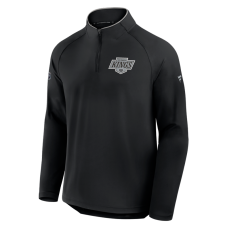 Пуловер Los Angeles Kings Fanatics Black Authentic Pro Rink Lightweight Пуловер Los Angeles Kings Fanatics Black Authentic Pro Rink Lightweight